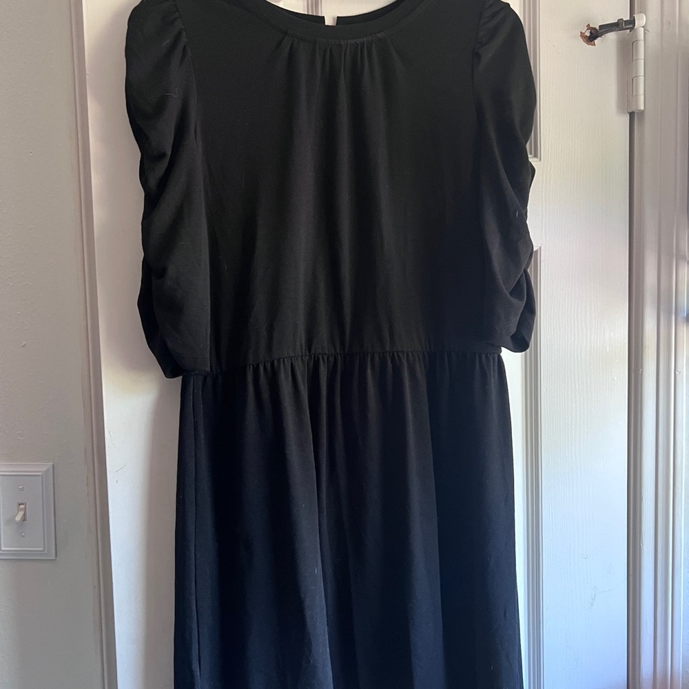 LOFT Black Mini Dress
